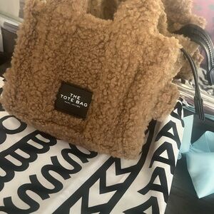 Marc Jacobs Tan Mini Tote Bag